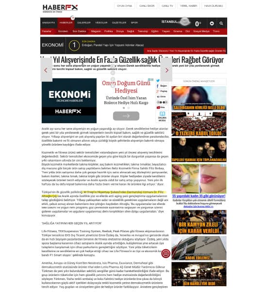 Dermal Klinik basın haberi