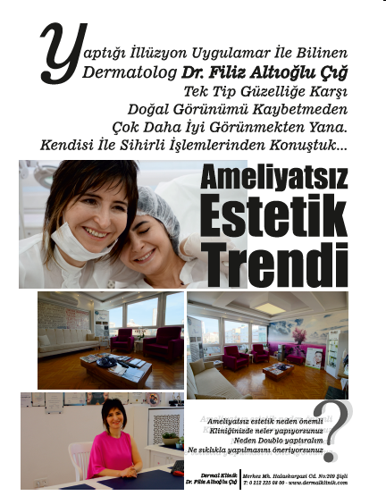 Dr. Filiz Altıoğlu Çığ — Nisan dergi haberi 1